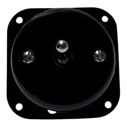 Antica Toogle GOLD włącznik podtynkowy dzwonkowy czarny/srebrny K1-R231N1BC/B