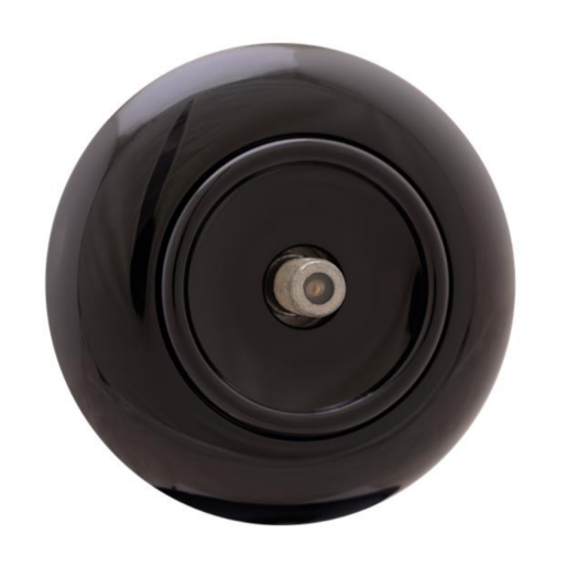 Gniazdo satelitarne z ramką czarne LOFT vintage H1-R61SAT black Gniazdo satelitarne z ramką czarne LOFT vintage H1-R61SAT black