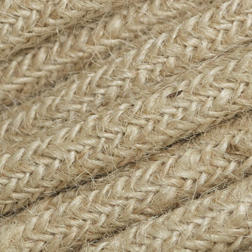 PRZEW&Oacute;D 3x0,75mm W OPLOCIE NATURALNYM JUTA  WŁOSKI