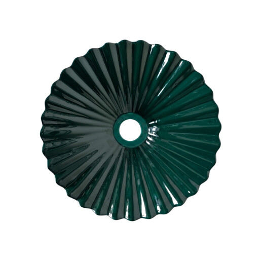 Klosz ceramiczny falbana turkus 32 cm 