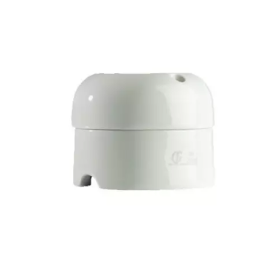 Porcelanowe gniazdo natynkowe z uziemieniem bocznym , GiGambarelli, 00210