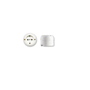 Porcelanowe gniazdo natynkowe schuko p30 16a 250V GiGambarelli, 00211