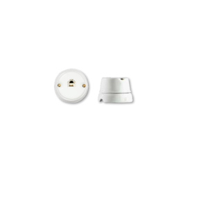 Porcelanowe gniazdo natynkowe telefoniczne RJ 11 6P / 4C, GiGambarelli, 00220