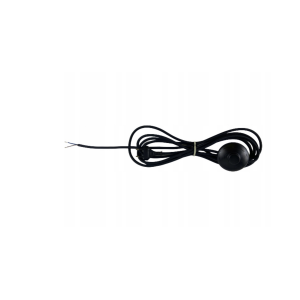 Przew&oacute;d w oplocie kabel z włącznikiem nożnym i wtyczką czarny