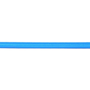 Kabel w oplocie okrągły niebieski 2x0,75
