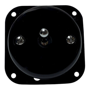 Antica Toogle GOLD włącznik podtynkowy dzwonkowy czarny/srebrny K1-R231N1BC/B