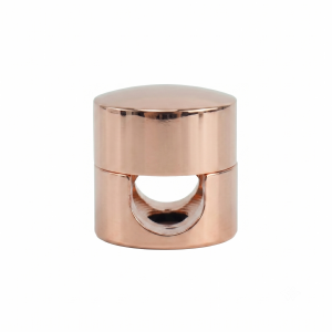 Uchwyt przewodu Alu otw&oacute;r 9mm ,dia16mm, miedź