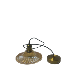 LAMPA RETRO MI&Oacute;D SZKŁO 