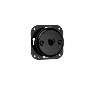 ANTICA TOOGLE  ceramiczny włącznik schodowy czarny K1-R120Nb