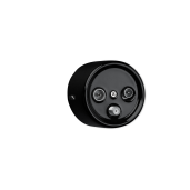 Antica ceramiczne natynkowe gniazdo TV+R czarne,T06/TV+R czarny