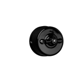 Włącznik ceramiczny natynk dzwonek ANTICA czarny K1-R231MBb