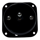 Antica Toogle GOLD włącznik podtynkowy dzwonkowy czarny/srebrny K1-R231N1BC/B