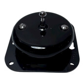 Antica Toogle GOLD włącznik podtynkowy dzwonkowy czarny/srebrny K1-R231N1BC/B