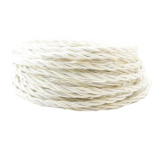 Kabel w oplocie skręcanym naturalny 3x,2,5mm
