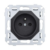 Togglica 4U mechanizm gniazdo z bolcem czarny mat 