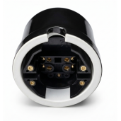 ANTICA TOOGLE  ceramiczny włącznik natynkowy podw&oacute;jny czarny K1-R210NMb