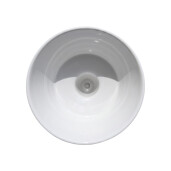 Klosz ceramiczny kubek 19x15cm , biały 