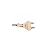 Przew&oacute;d do lampy z włącznikiem wtyczką 2x0.75 2m beżowy kabel do lampy