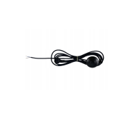 Przew&oacute;d w oplocie kabel z włącznikiem nożnym i wtyczką czarny