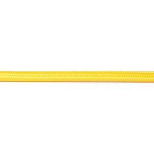 Kabel w oplocie okrągły żółty 2x0,75